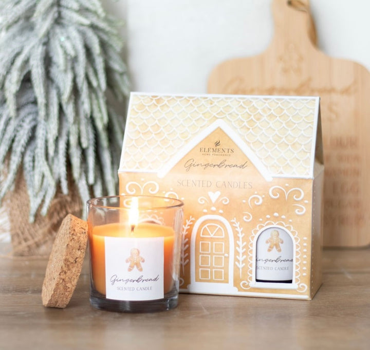 Coffret bougie pain d’épices