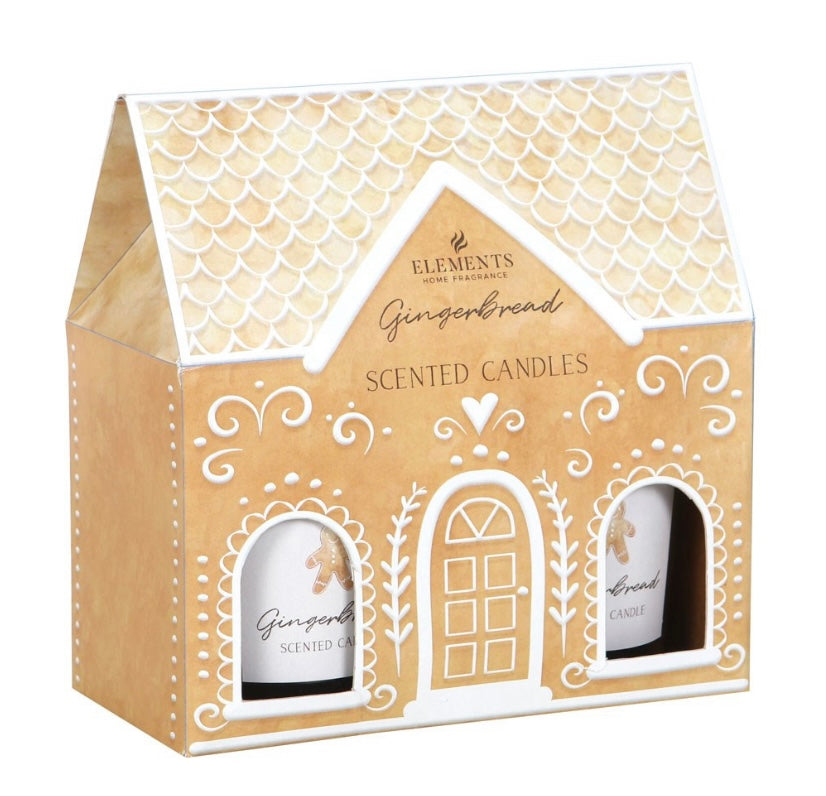 Coffret bougie pain d’épices