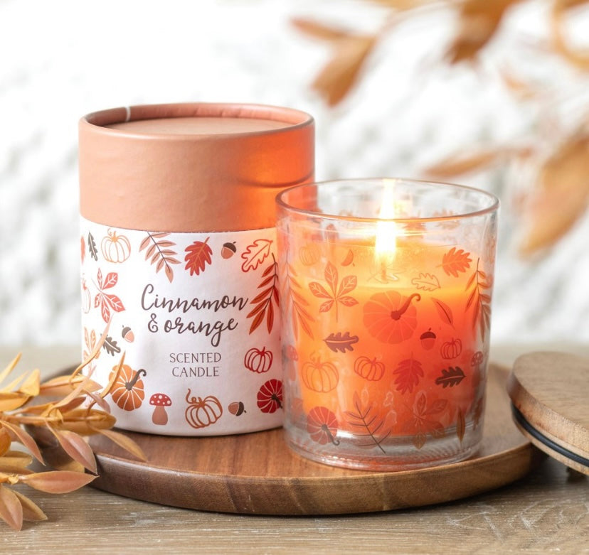 Bougie parfumée - Cannelle orange