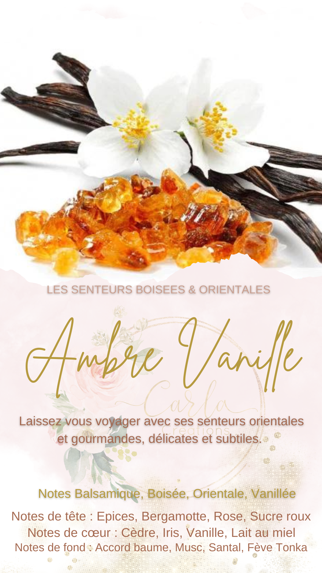 Senteur Ambre vanille