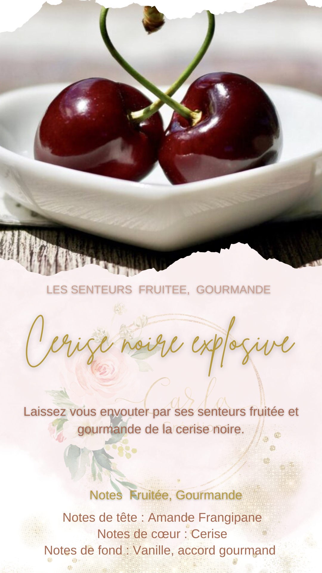 Senteur Cerise noire explosive